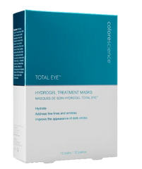 ColorScience Total Eye Hydrogel Treatment Masks packaging on a white background