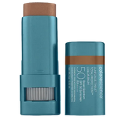 Two Colorescience stick products on a white background