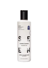 Bottle of S:EEN conditioner on a white background