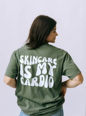 Skincare Is My Cardio Oversized T Shirt