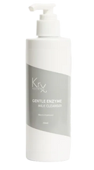 KTV Skincare Gentle Enzyme Milk Cleanser bottle on a white background